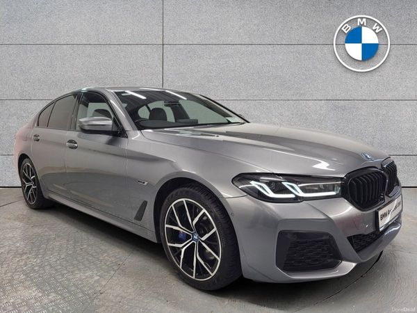 BMW 5-Series Saloon, Petrol Plug-in Hybrid, 2023, Grey