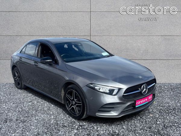 Mercedes-Benz A-Class Saloon, Petrol Hybrid, 2022, Grey