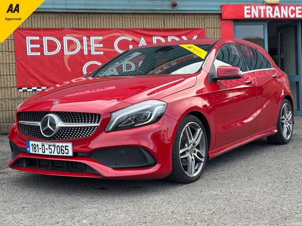 Mercedes-Benz A-Class Hatchback, Petrol, 2018, Red