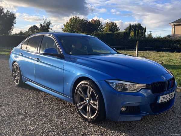 BMW 3-Series Saloon, Petrol Gas, 2017, Blue