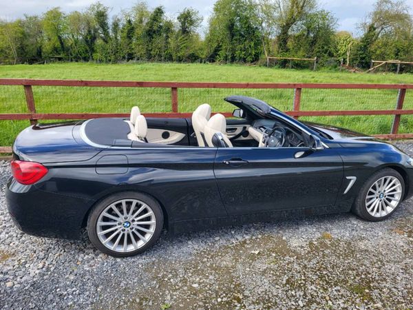 BMW 4-Series Convertible, Diesel, 2018, Black