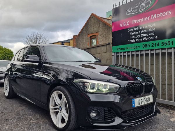 BMW 1-Series Hatchback, Diesel, 2017, Black
