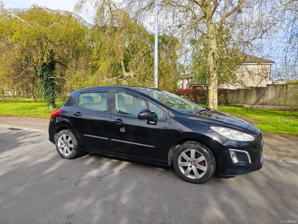Peugeot 308 Hatchback, Diesel, 2012, Black