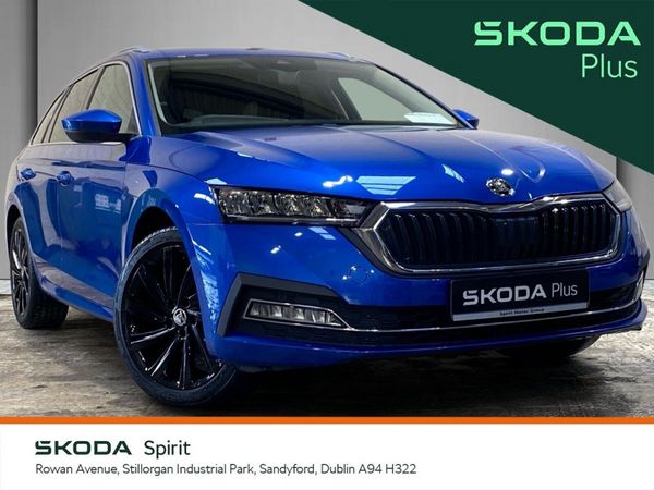 Skoda Octavia Estate, Diesel, 2023, Blue