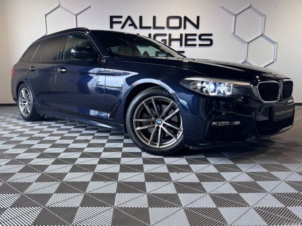 BMW 5-Series Estate, Petrol, 2018, Black
