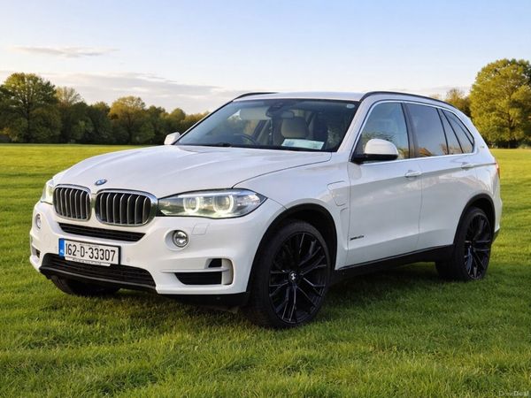 BMW X5 SUV, Petrol Plug-in Hybrid, 2016, White