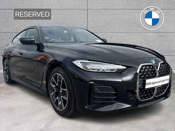 BMW 4-Series Hatchback, Diesel Hybrid, 2023, Black