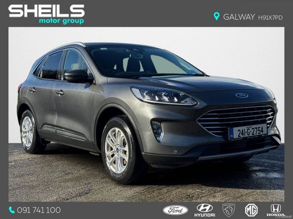 Ford Kuga SUV, Petrol Plug-in Hybrid, 2024, Grey