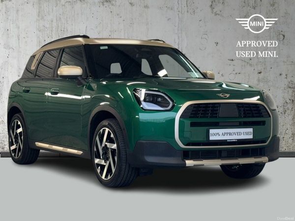 Mini Countryman SUV, Petrol Hybrid, 2025, Green