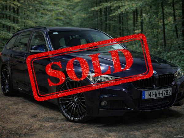 BMW 3-Series Estate, Diesel, 2014, Blue