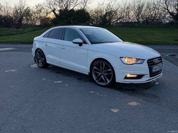 Audi A3 Saloon, Diesel, 2014, White