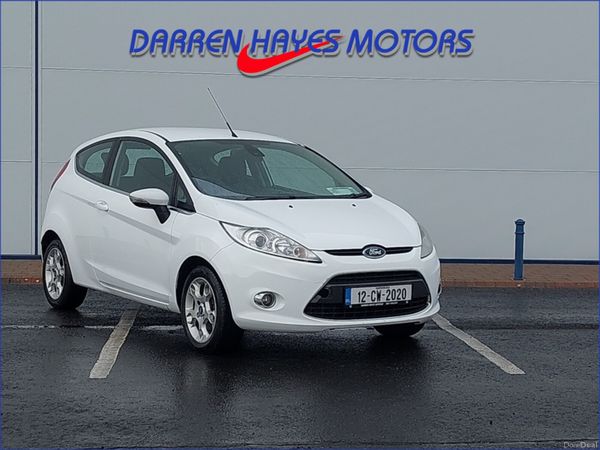 Ford Fiesta Hatchback, Petrol, 2012, White