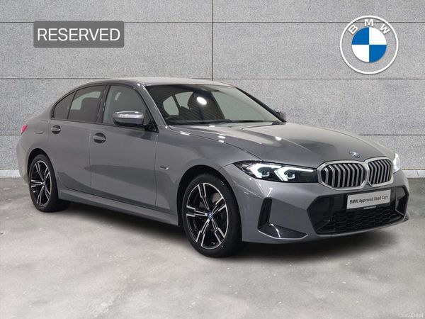 BMW 3-Series Saloon, Petrol Plug-in Hybrid, 2023, Grey