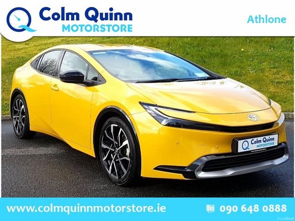 Toyota Prius Hatchback, Petrol Hybrid, 2024, Yellow