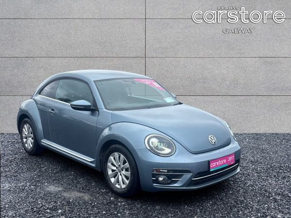 Volkswagen Beetle Hatchback, Petrol, 2017, Blue