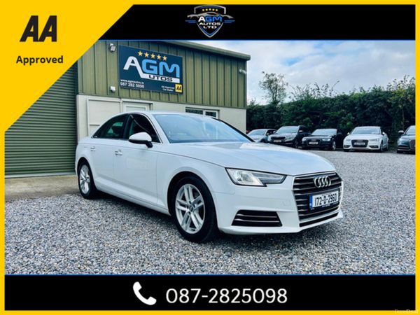 Audi A4 Saloon, Diesel, 2017, White
