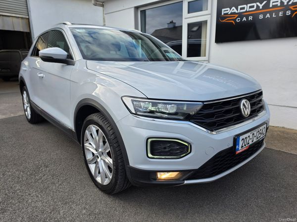 Volkswagen T-Roc SUV, Diesel, 2020, White
