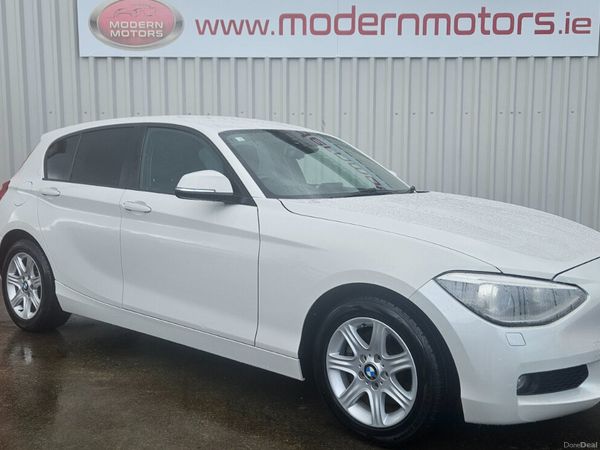 BMW 1-Series Hatchback, Petrol, 2015, White