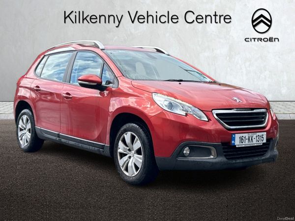 Peugeot 2008 Estate, Petrol, 2016, Red