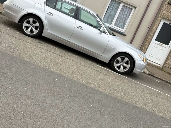BMW 5-Series Saloon, Diesel, 2007, Silver