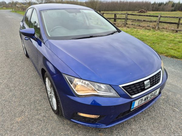 SEAT Leon Hatchback, Diesel, 2017, Blue
