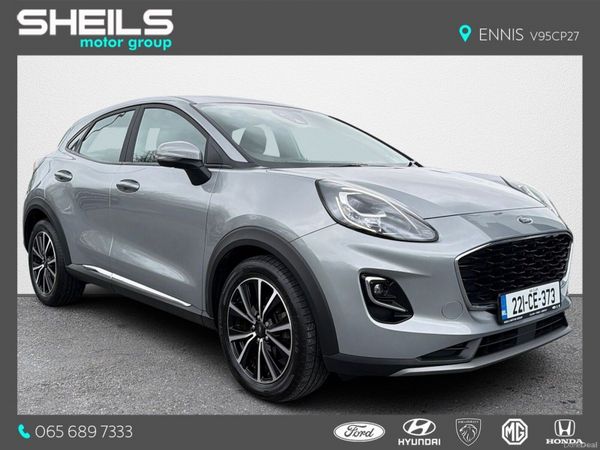 Ford Puma SUV, Petrol Hybrid, 2022, Grey