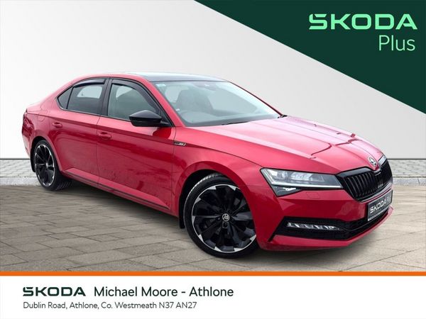 Skoda Superb Saloon, Diesel, 2023, Red
