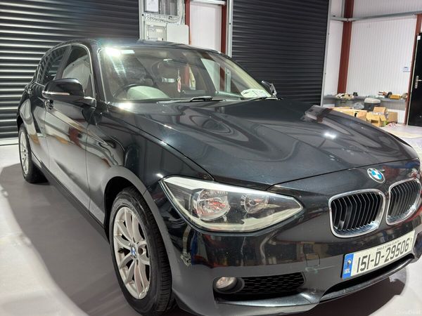 BMW 1-Series Hatchback, Diesel, 2015, Black