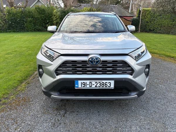 Toyota RAV4 SUV, Petrol Hybrid, 2019, Grey