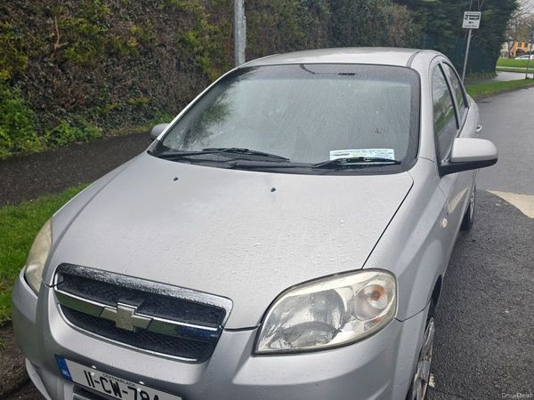 Chevrolet Aveo Saloon, Petrol, 2011, Silver