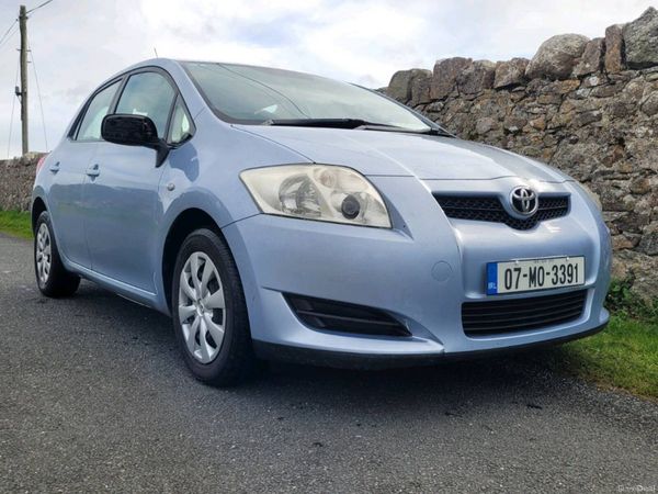 Toyota Auris Hatchback, Petrol, 2007, Blue