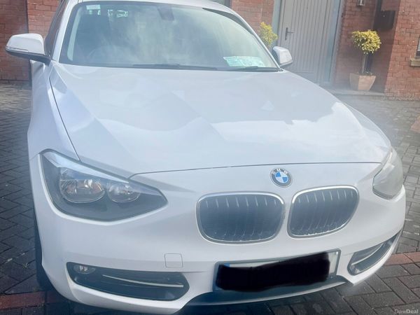 BMW 1-Series Estate, Diesel, 2012, White