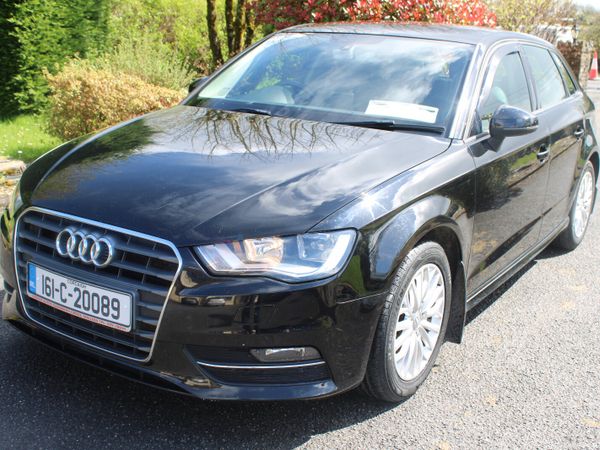 Audi A3 Hatchback, Diesel, 2016, Black