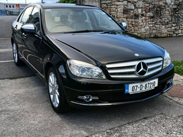 Mercedes-Benz C-Class Saloon, Petrol, 2007, Black