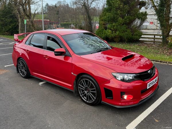 Subaru Impreza Saloon, Petrol, 2010, Red