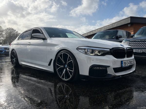BMW 5-Series Saloon, Diesel, 2019, White