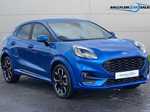 Ford Puma SUV, Petrol Hybrid, 2024, Blue