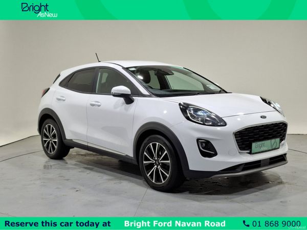 Ford Puma MPV, Petrol Hybrid, 2023, White