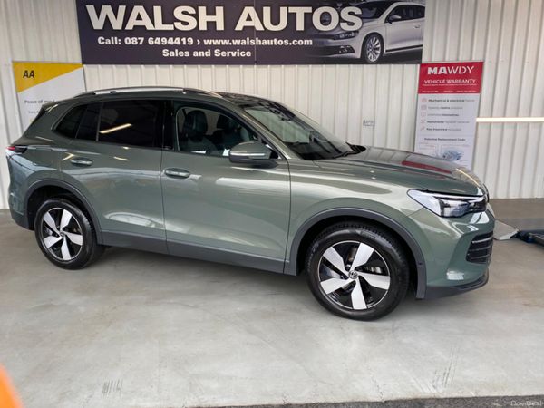 Volkswagen Tiguan SUV, Diesel, 2024, Green