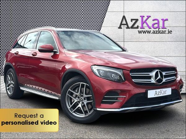 Mercedes-Benz GLC SUV, Diesel, 2017, Red