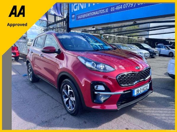Kia Sportage MPV, Diesel, 2019, Red