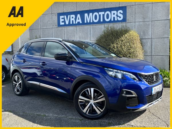 Peugeot 3008 MPV, Diesel, 2019, Blue