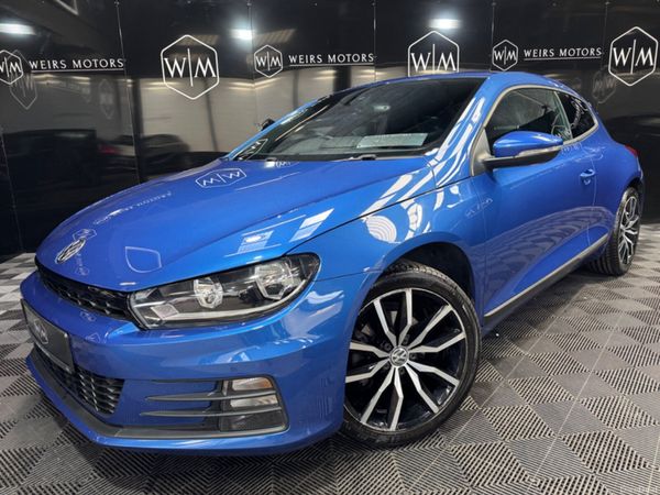 Volkswagen Scirocco Coupe, Diesel, 2017, Blue