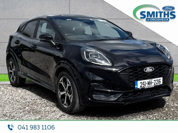 Ford Puma MPV, Petrol Hybrid, 2025, Black