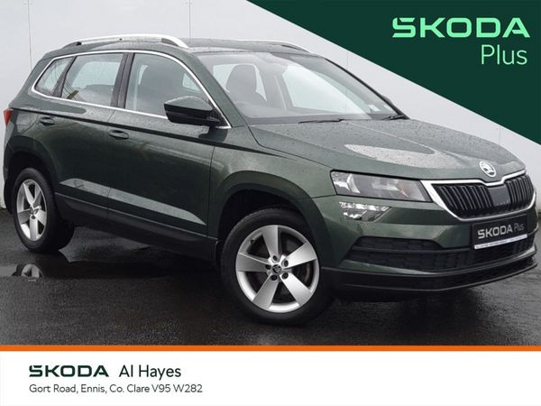 Skoda Karoq SUV, Diesel, 2022, Green