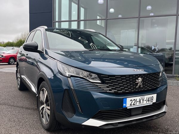 Peugeot 3008 MPV, Petrol Plug-in Hybrid, 2022, Blue