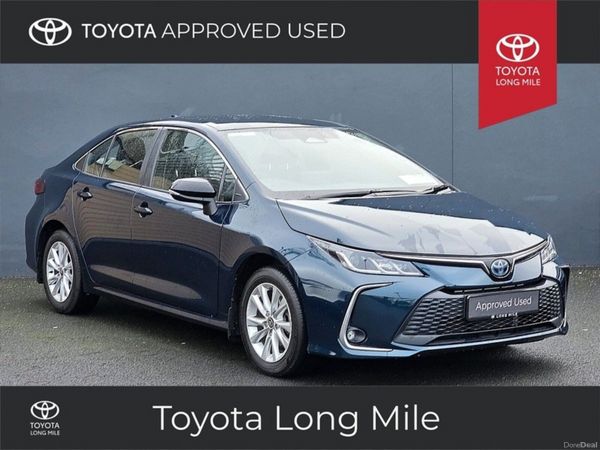 Toyota Corolla Saloon, Petrol Hybrid, 2024, Blue