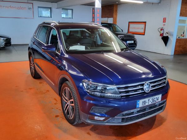 Volkswagen Tiguan SUV, Diesel, 2019, Blue