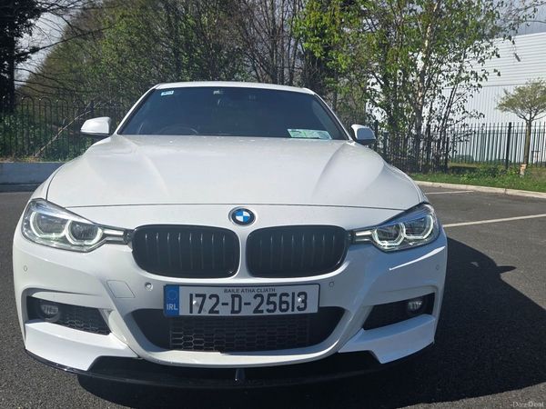 BMW 3-Series Saloon, Diesel, 2017, White