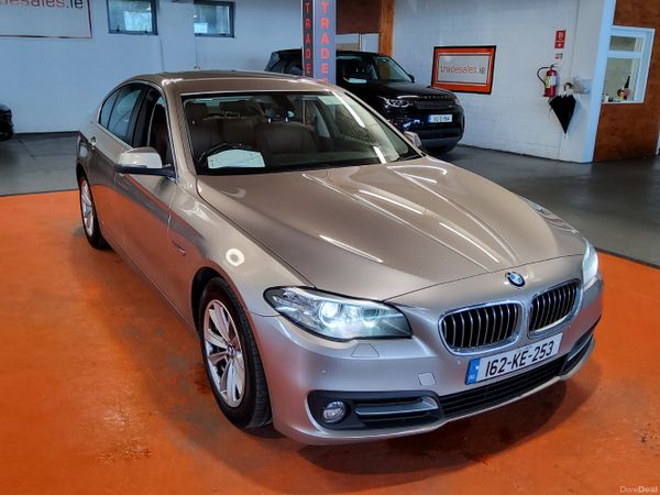 BMW 5-Series Saloon, Diesel, 2016, Silver